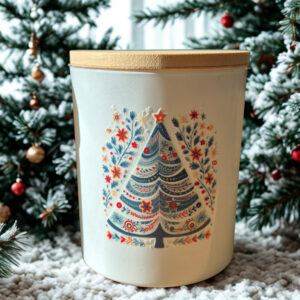 Christmas Forest Candle